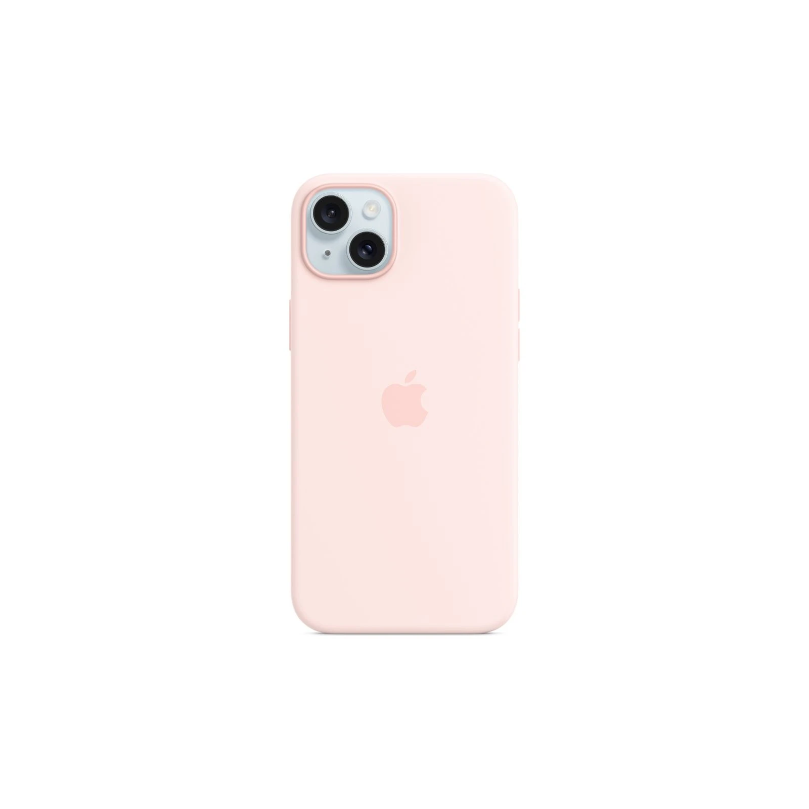 Чохол для мобільного телефону Apple iPhone 15 Plus Silicone Case with MagSafe Light Pink (MT143ZM/A) (UA)