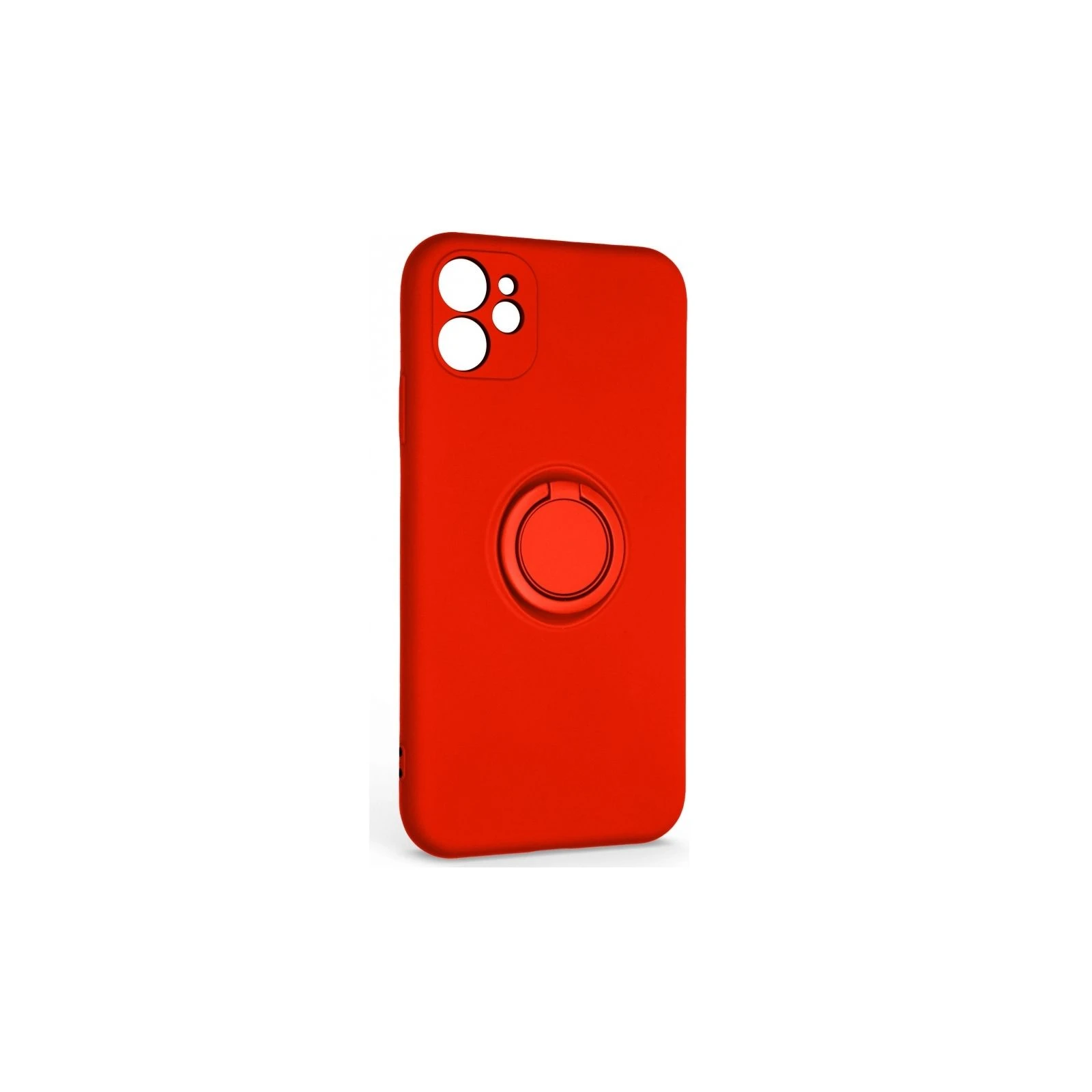 Чохол для мобільного телефону Armorstandart Icon Ring Apple iPhone 11 Red (ARM68642) (UA)