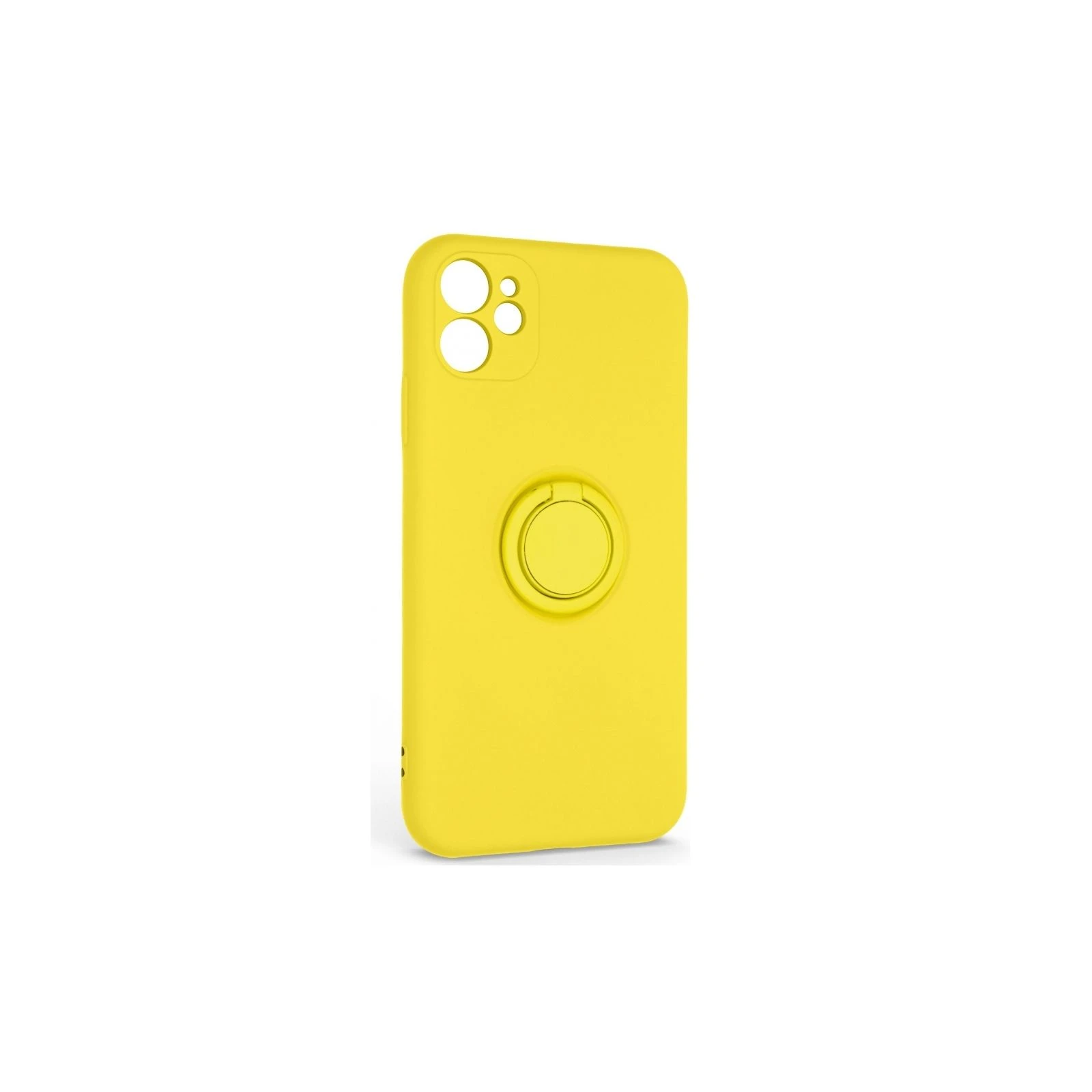 Чохол для мобільного телефону Armorstandart Icon Ring Apple iPhone 11 Yellow (ARM68645) (UA)