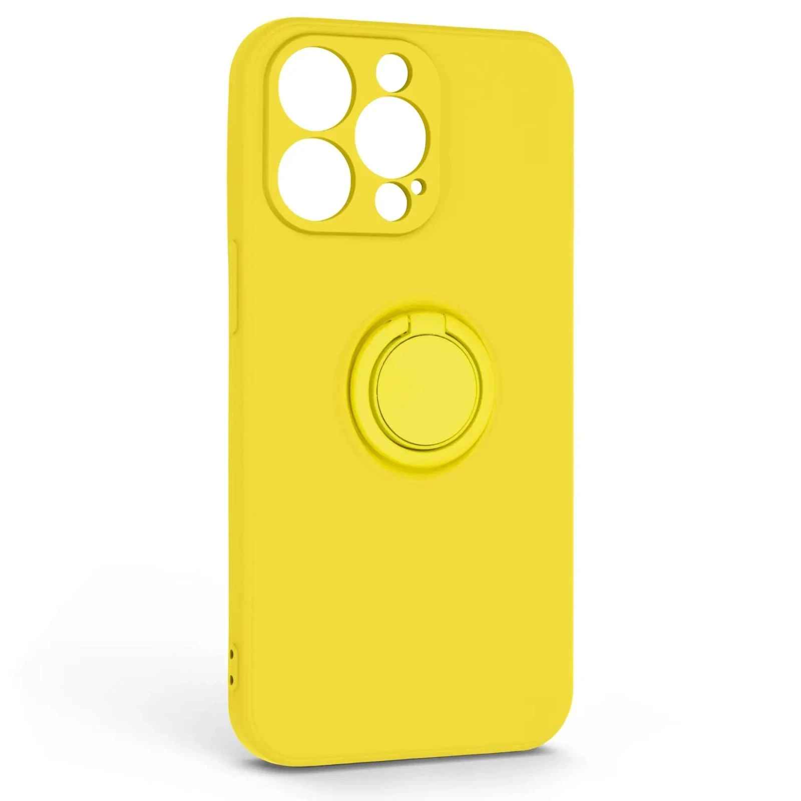 Чохол для мобільного телефону Armorstandart Icon Ring iPhone 13 Pro Yellow (ARM68667) (UA)