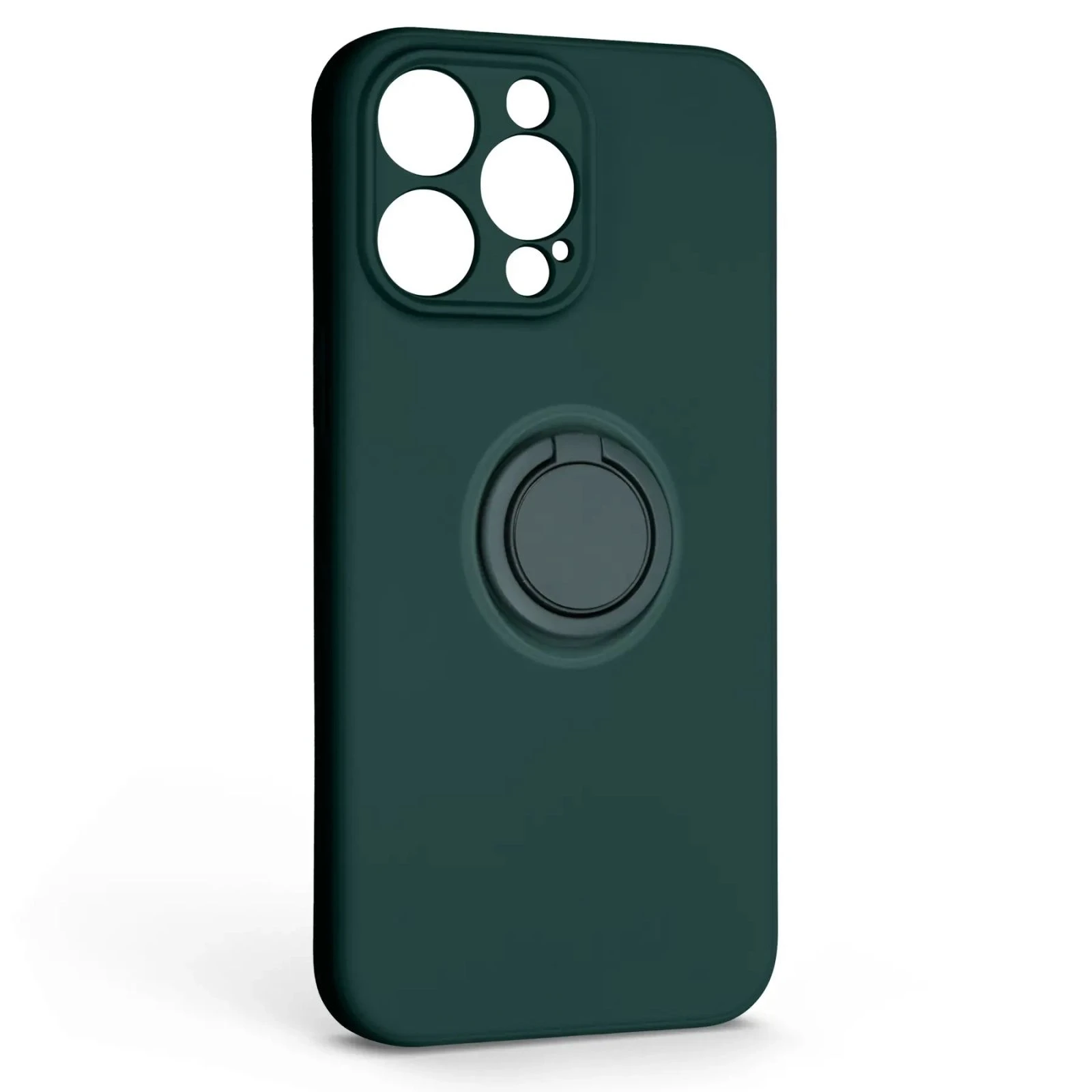 Чохол для мобільного телефону Armorstandart Icon Ring iPhone 14 Pro Max Dark Green (ARM68724) (UA)