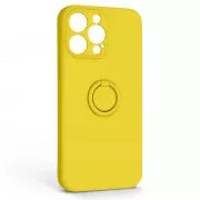Чохол для мобільного телефону Armorstandart Icon Ring iPhone 14 Pro Max Yellow (ARM68722) (UA)