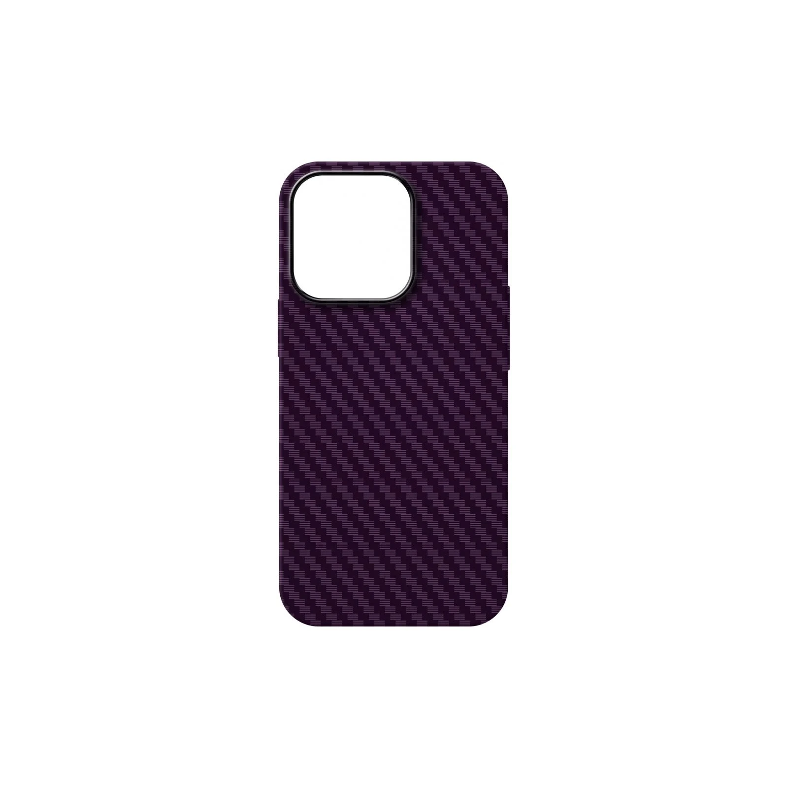 Чехол для мобильного телефона Armorstandart LikeCarbon MagCase Apple iPhone 14 Pro Purple (ARM69204) (UA)