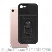 Чехол для мобильного телефона BeCover Military Apple iPhone 7 / 8 / SE 2020 Black (709948) (UA)