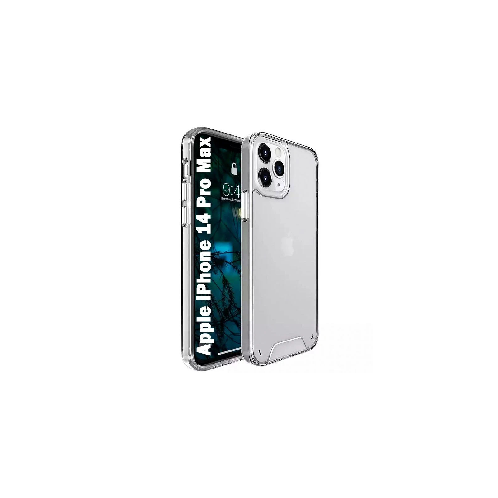 Чохол для мобільного телефону BeCover Space Case Apple iPhone 14 Pro Max Transparancy (708584) (UA)