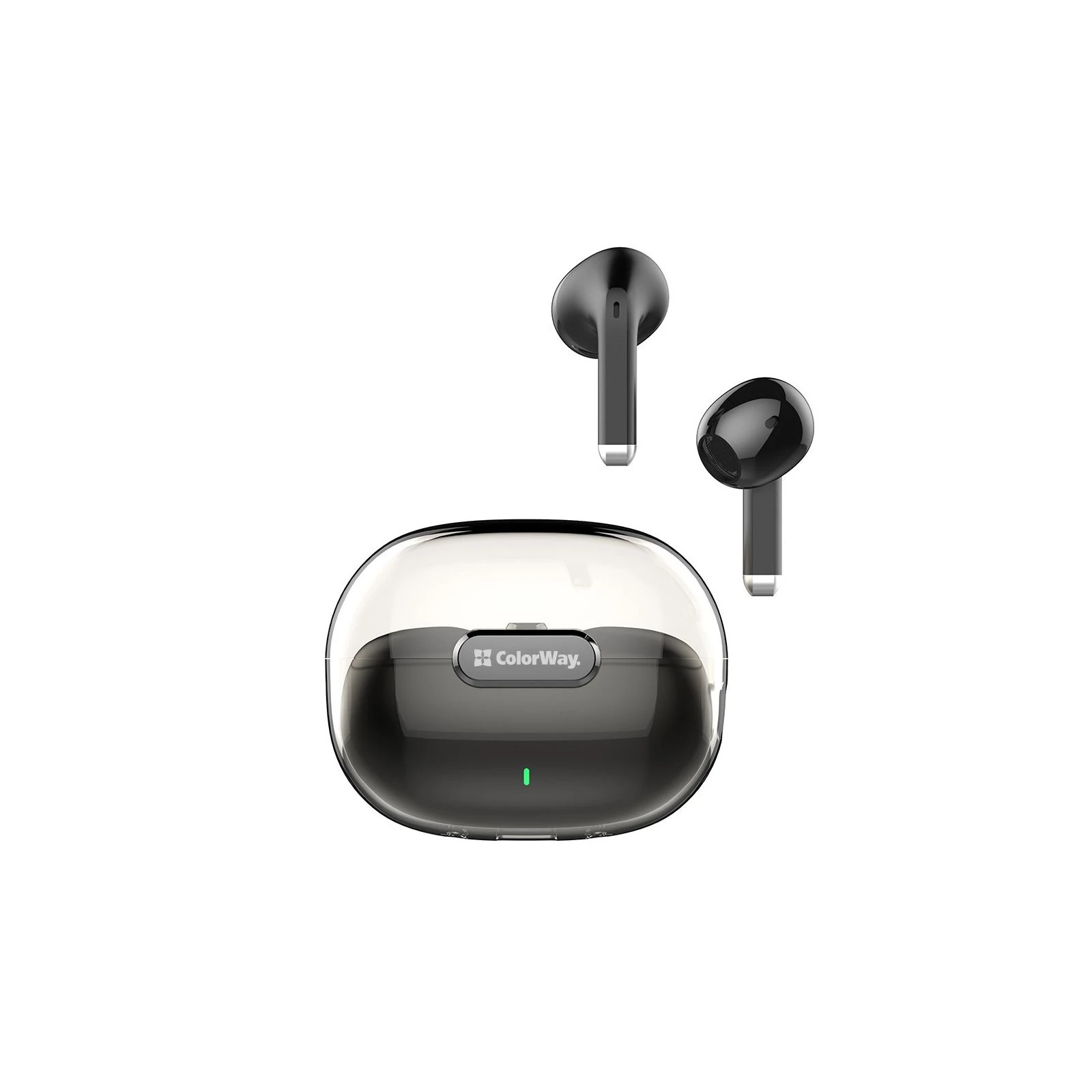 ColorWay Slim TWS-2 Earbuds Black (CW-TWS2BK) (UA)