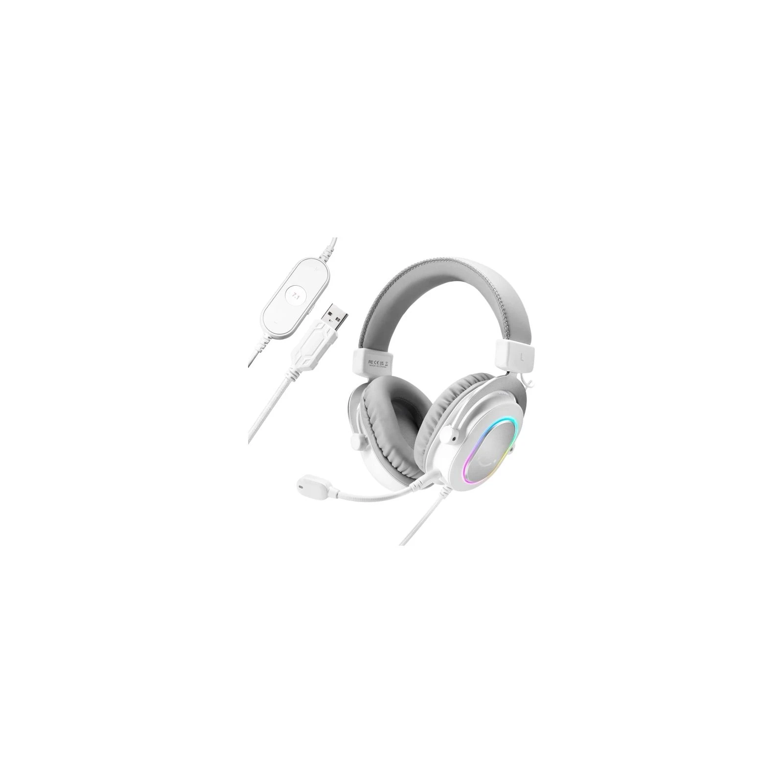 Fifine H6 RGB 7.1 White (H6W) (UA)