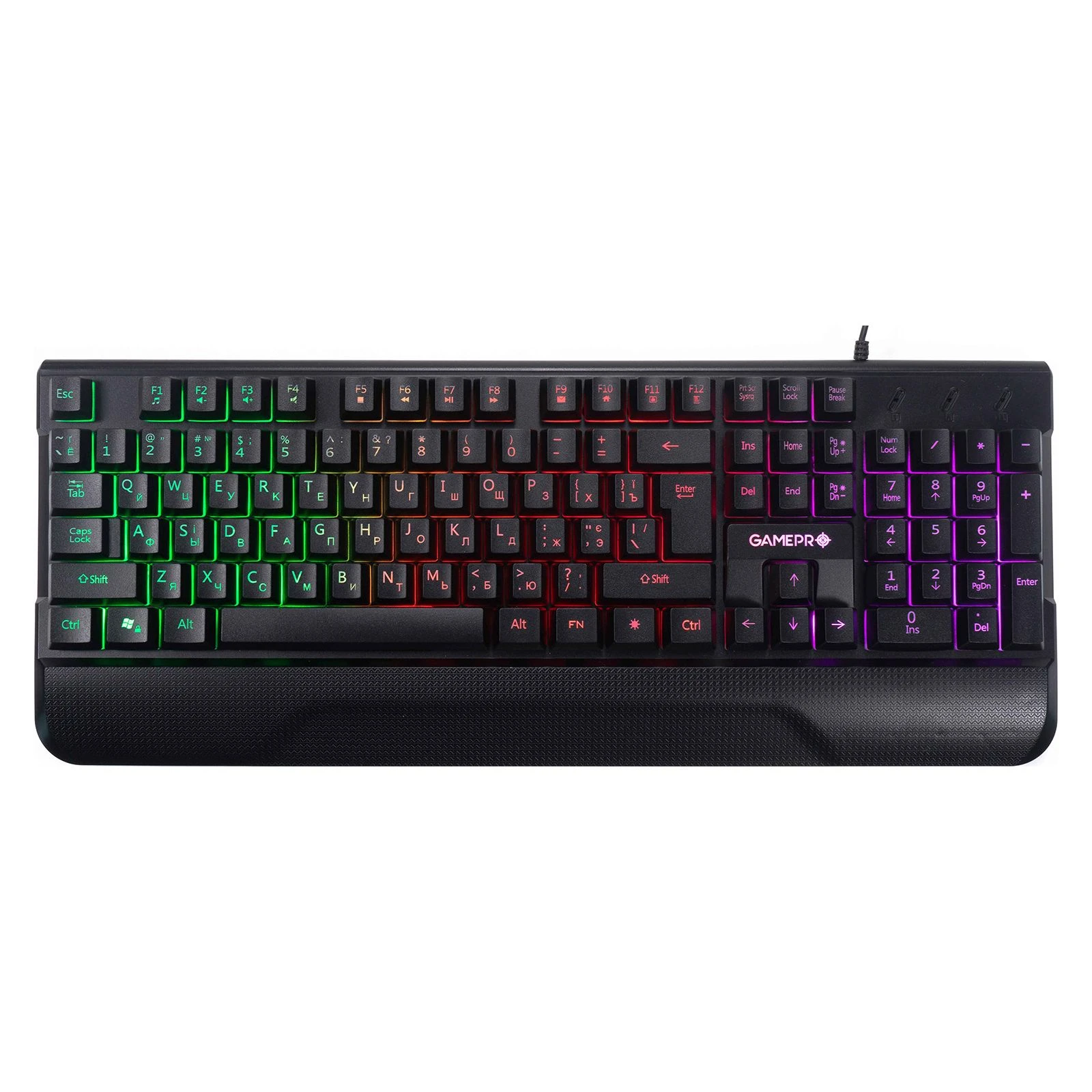 Клавиатура GamePro GK398 Headshot USB Black (GK398) (UA)