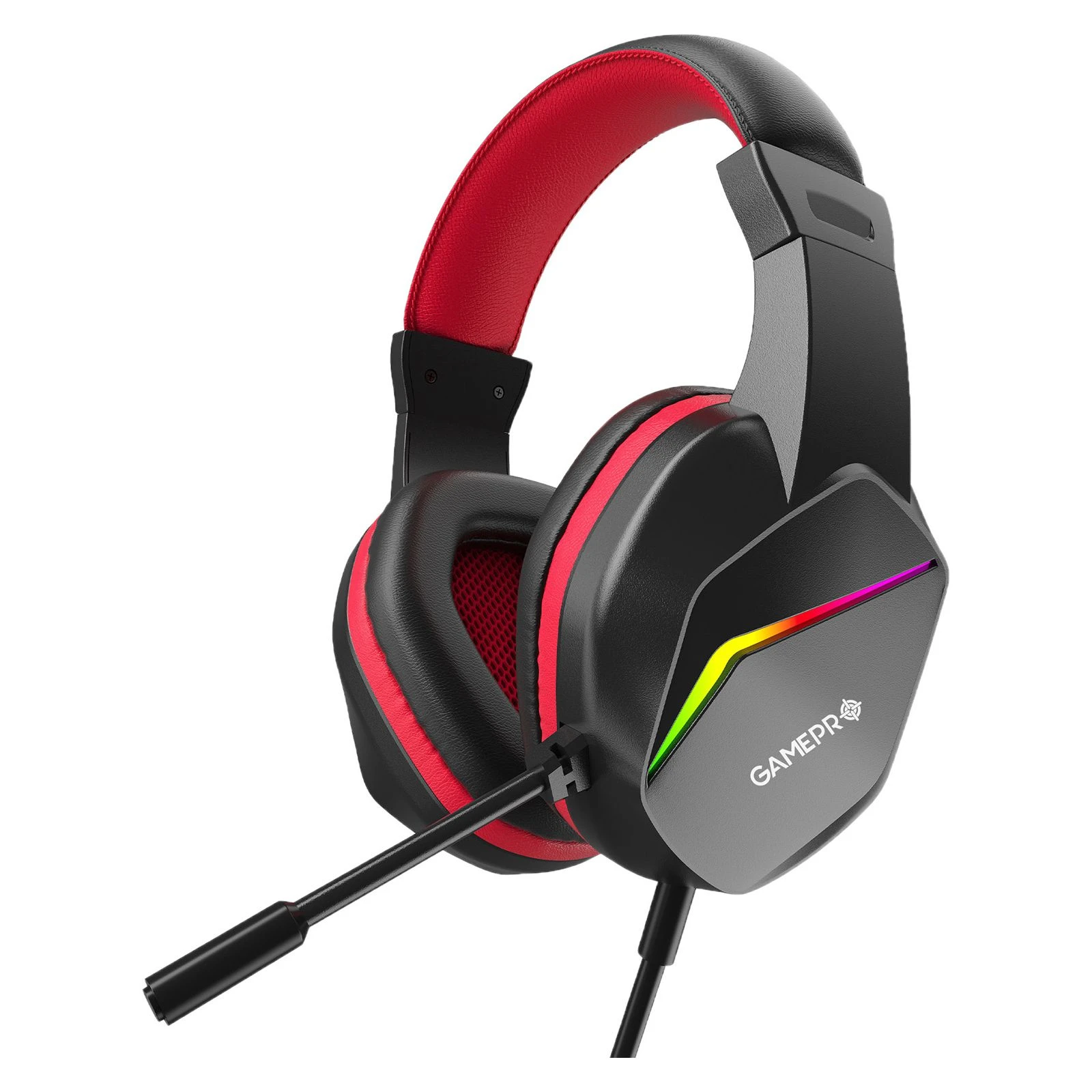 GamePro HS311 RGB Black/Red (HS311) (UA)