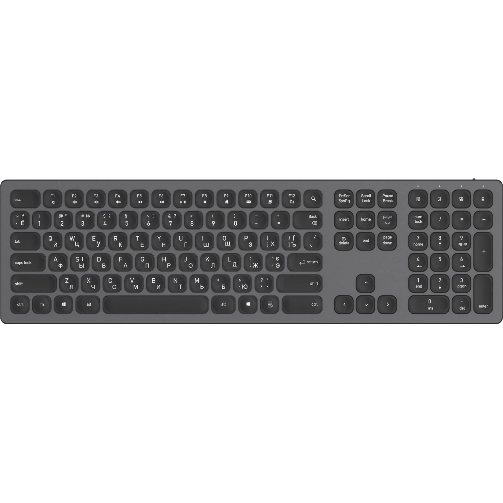 Клавіатура OfficePro SK1550 Wireless Black (SK1550B) (UA)