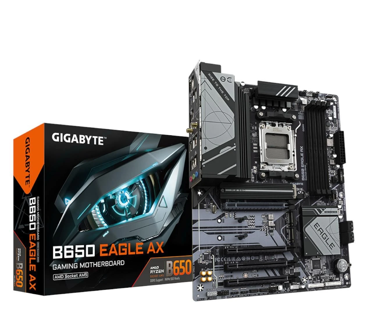 Материнська плата Gigabyte B650 EAGLE AX EU