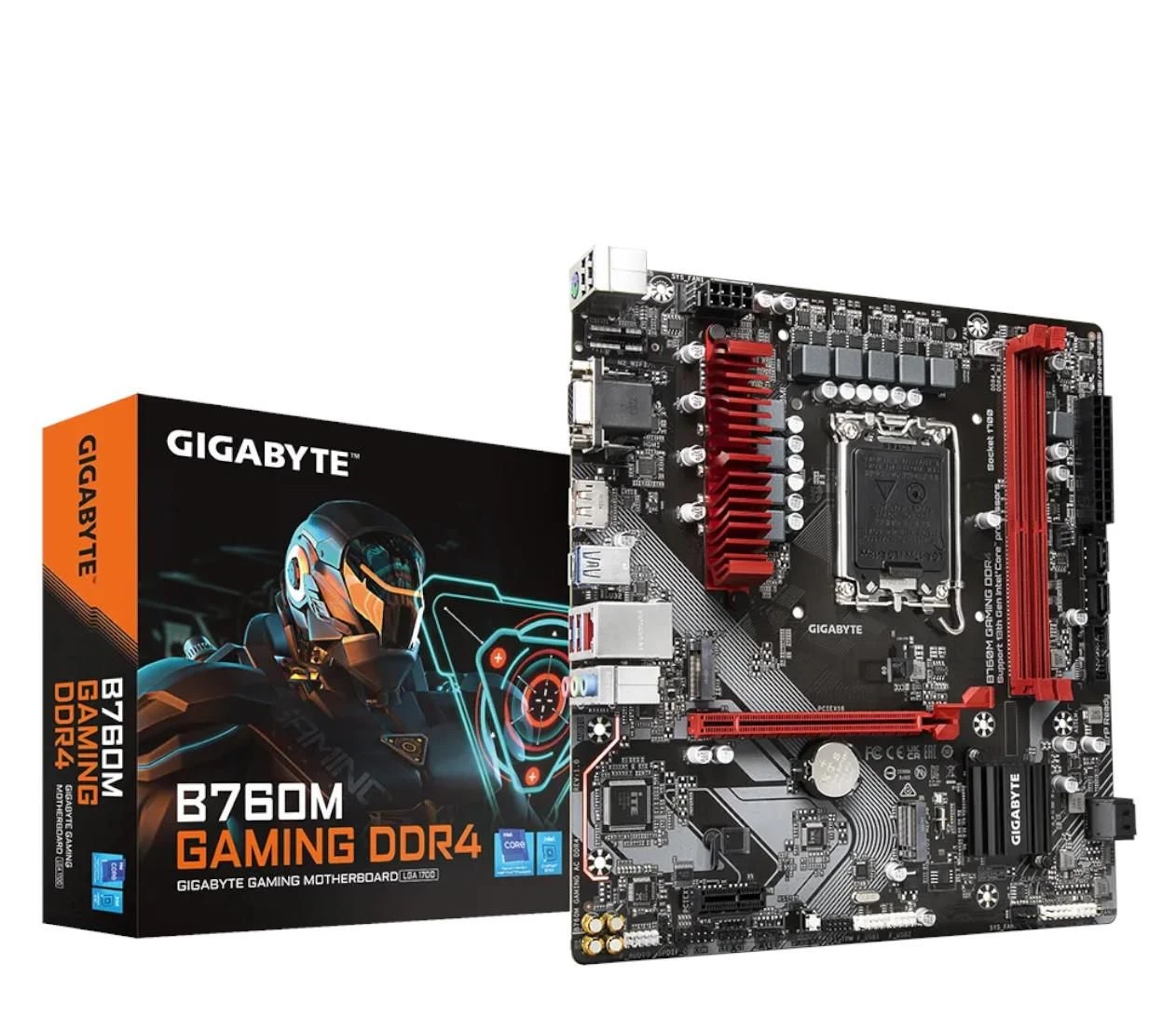 Материнская плата Gigabyte B760M GAMING DDR4 EU