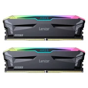 DDR5 32GB (2x16GB) 6400 MHz Ares RGB Black Lexar (LD5EU016G-R6400GDLA) (UA)