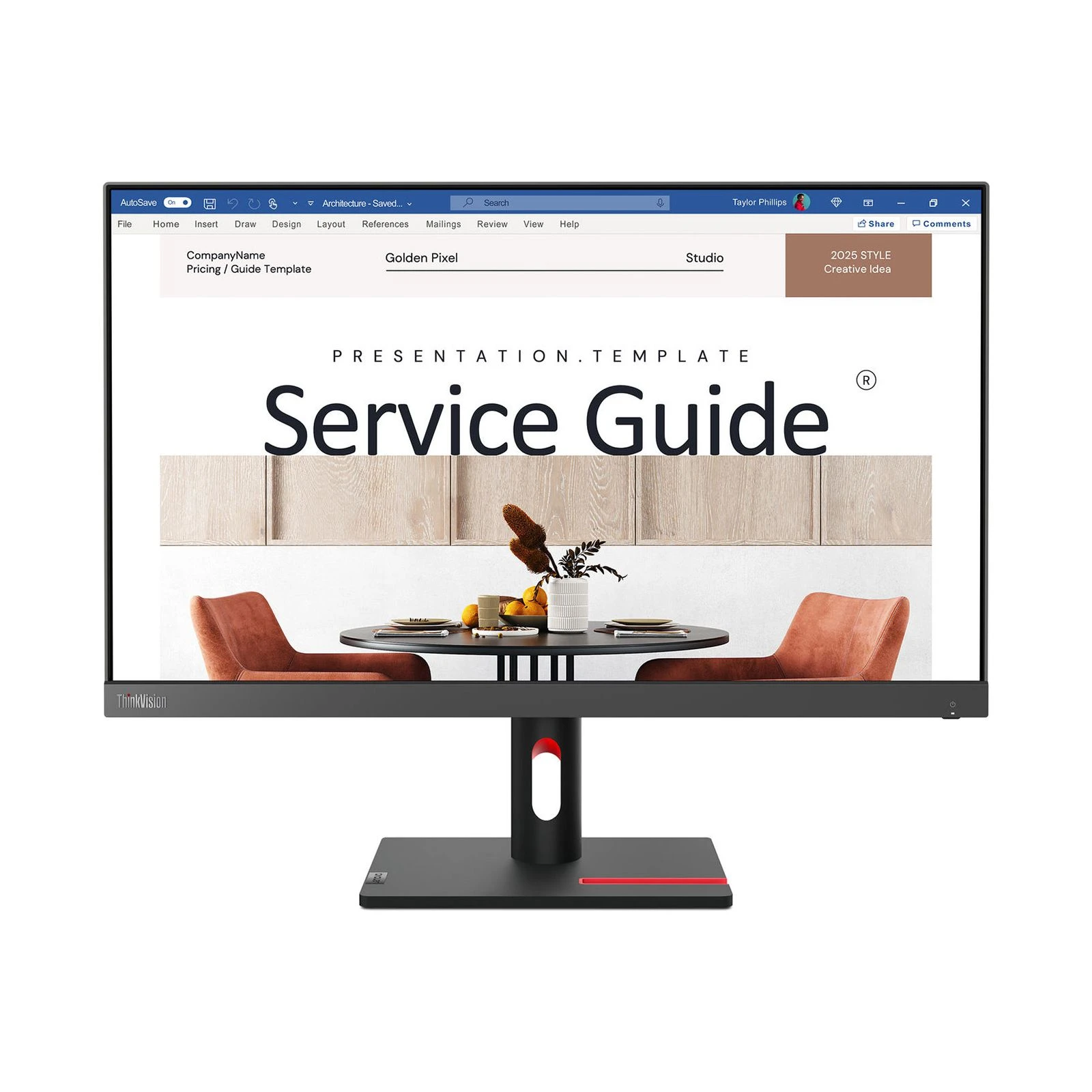 Монитор Lenovo S24i-30 (63DEKAT3EU) (UA)