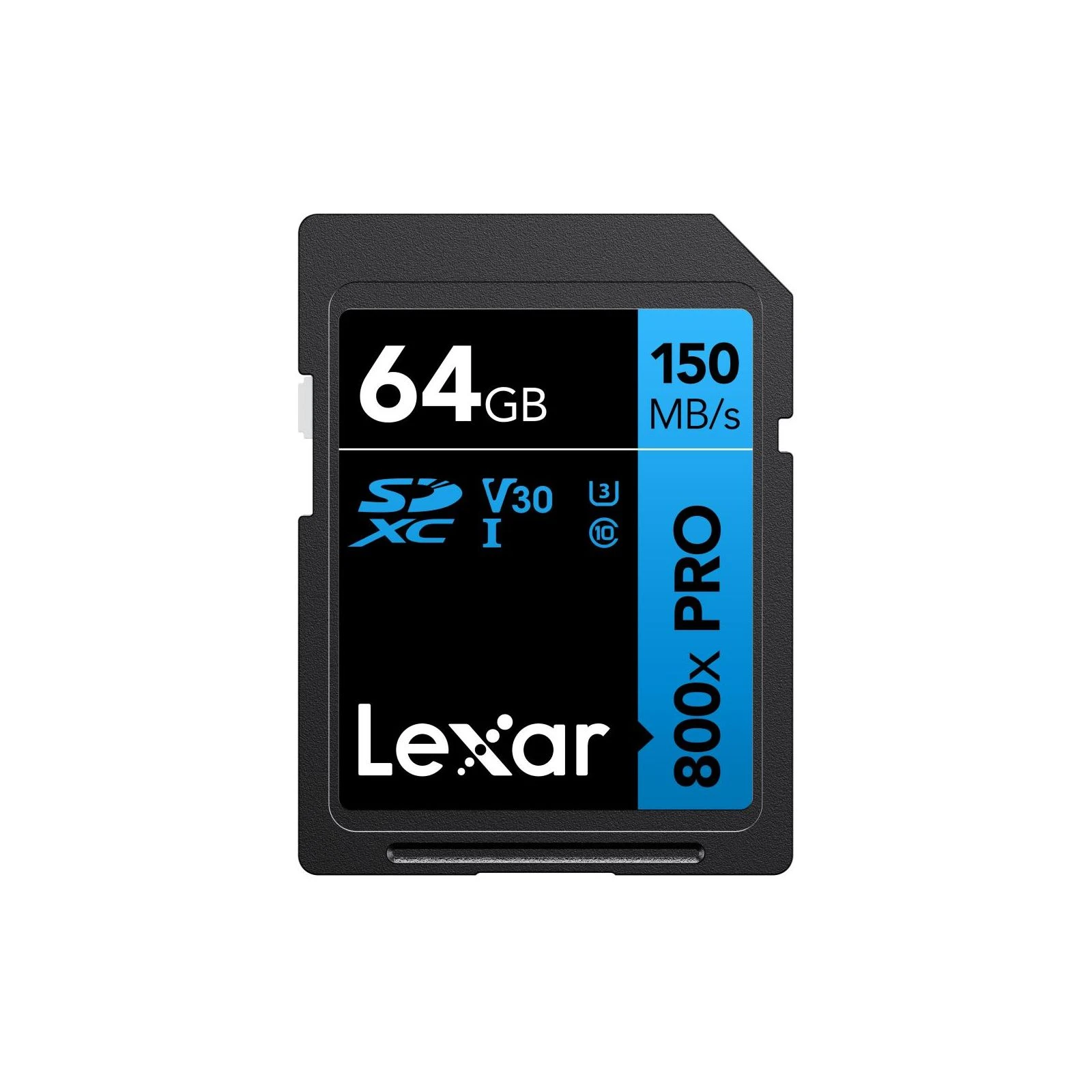 Карта памяти Lexar 64GB SDXC class 10 UHS-I (LSD0800P064G-BNNNG) (UA)