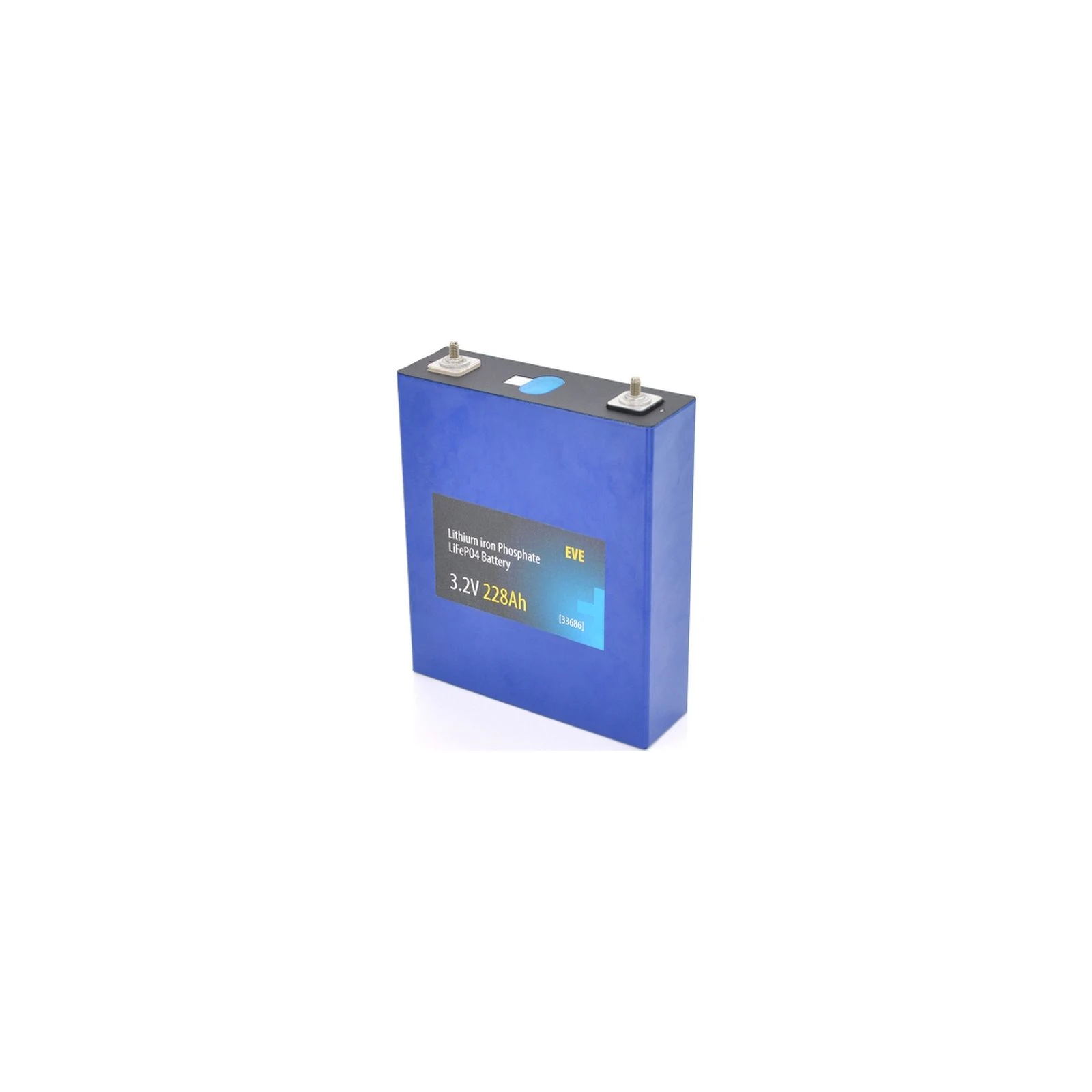 Аккумуляторная батарея LiFePo4 EVE 3.2V 228AH (EVE-3.2V-228AH) (UA)