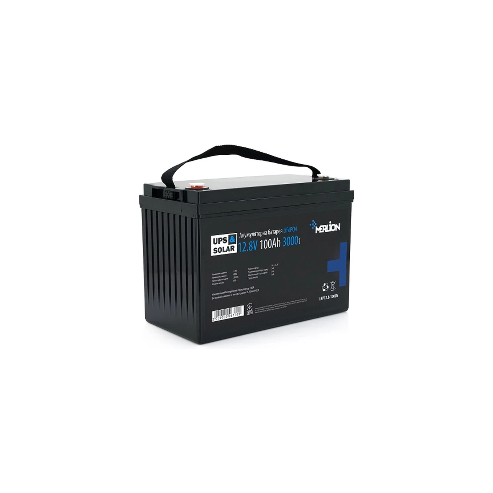 Акумуляторна батарея LiFePo4 Merlion LFP12-100US (UA)