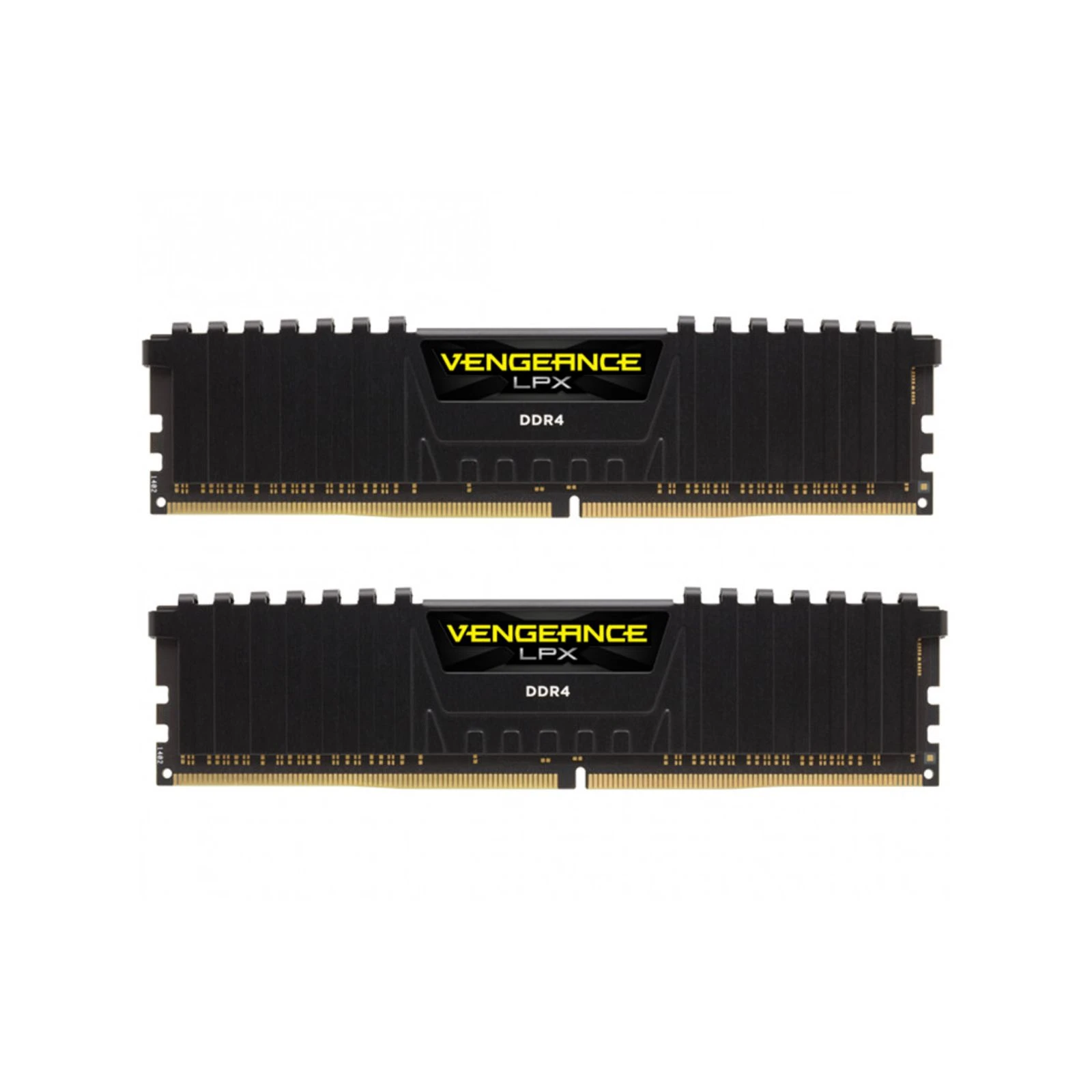 Оперативна пам'ять DDR4 32GB (2x16GB) 3000 MHz Vengeance LPX Black Corsair (CMK32GX4M2D3000C16) (UA)