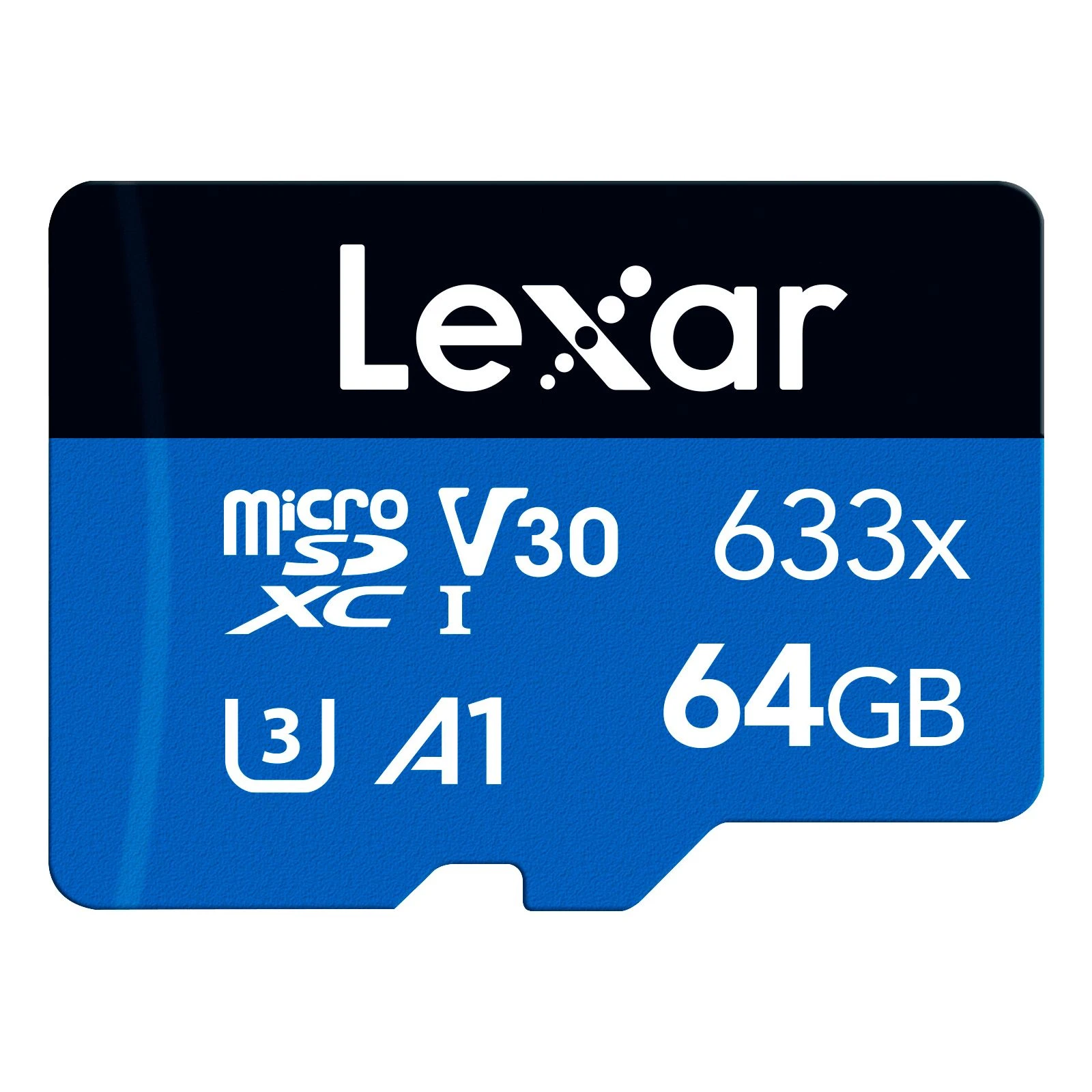 Карта памяти Lexar 64GB microSDXC class 10 UHS-I (LMS0633064G-BNNNG) (UA)