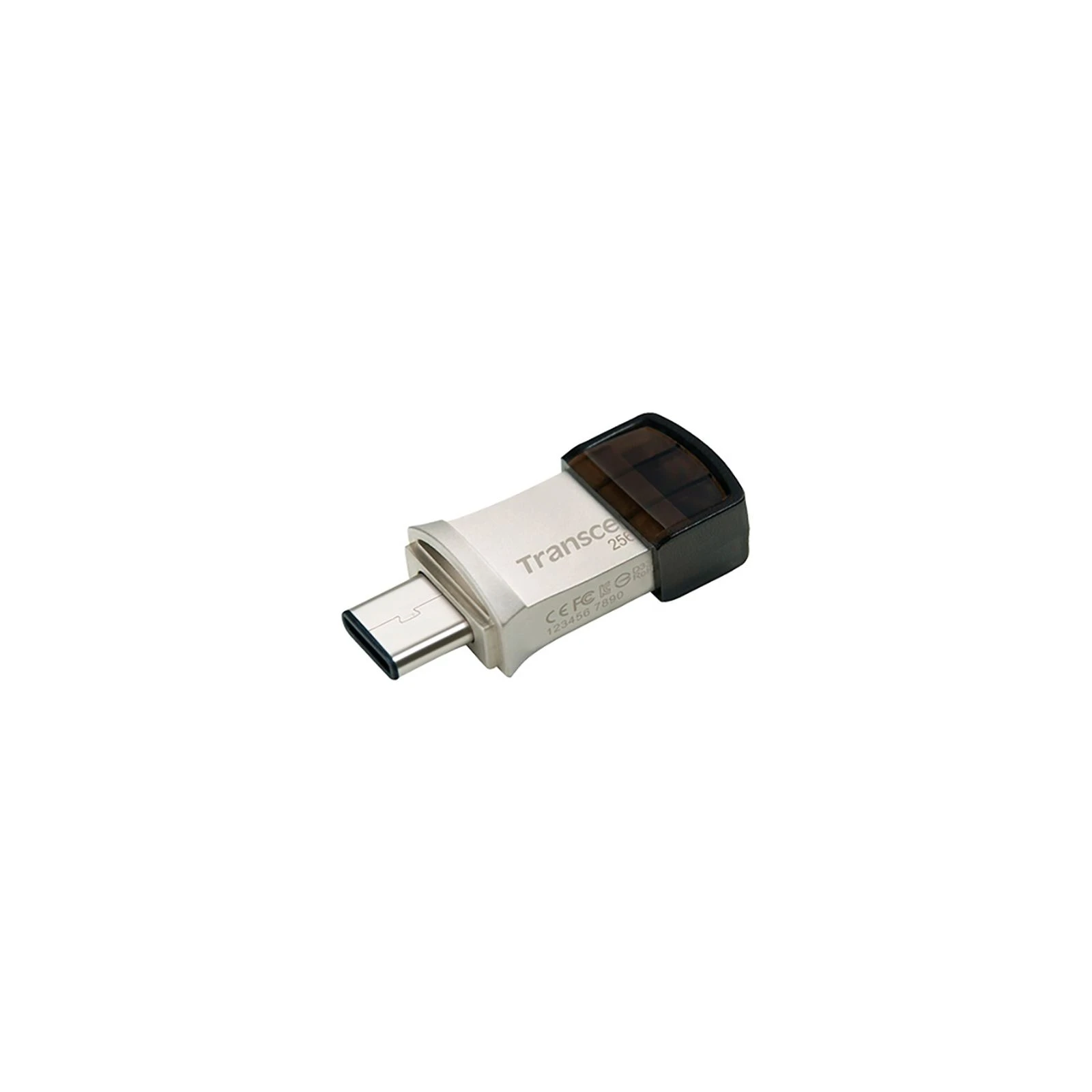 Флеш пам `ять Transcend 256GB JetFlash 890 USB 3.1/Type-C (TS256GJF890S) (UA)