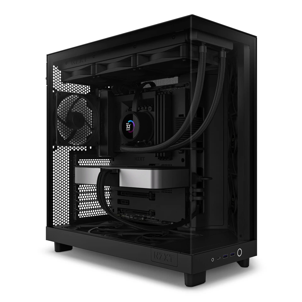 Корпус NZXT H6 Flow Black (CC-H61FB-01) без БП (UA)