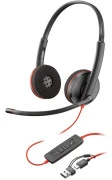 Poly Blackwire 3220, USB-A, USB-C (8X228AA) (UA)
