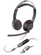 Poly Blackwire 5220, USB-A, USB-C, 3.5 мм (8X231AA) (UA)