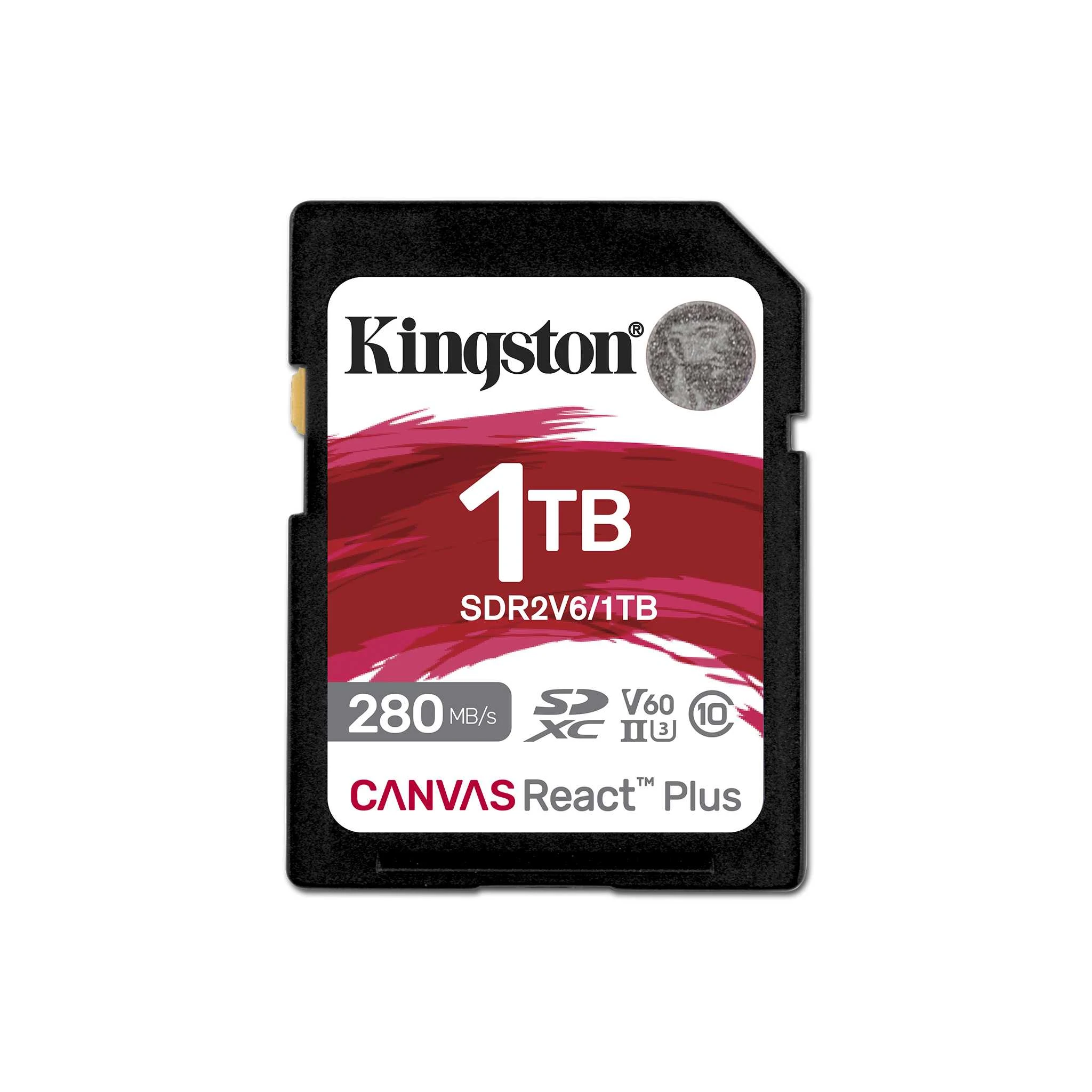 Карта пам'яті Kingston 1TB C10 UHS-II U3 ​​R280/W150MB/s (SDR2V6/1TB) (UA)