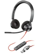 Poly Blackwire 3320-M, USB-A, USB-C (8X220AA) (UA)