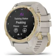Garmin Descent Mk2S Light Gold with Light Sand Silicone Band (010-02403-01)