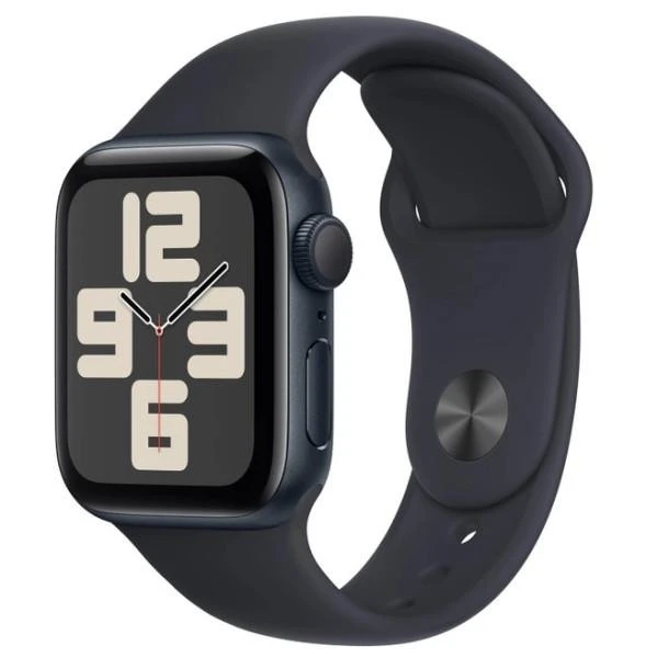 Годинники Apple Watch SE 2 GPS + Cellular 40mm Midnight Aluminium Case with Midnight Sport Band - S/M (MRG73)