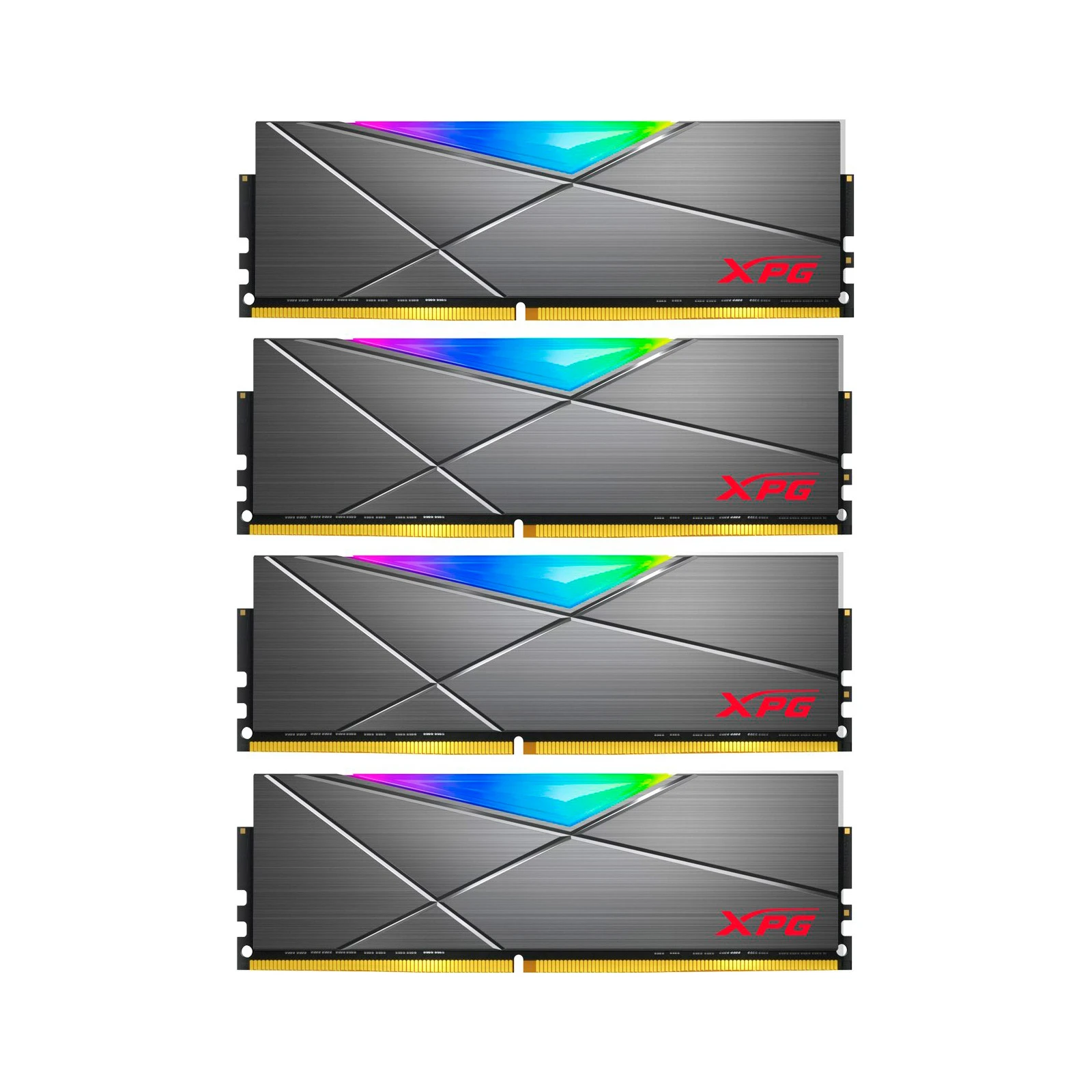 DDR4 64GB (4x16GB) 3600 MHz XPG Spectrix D50 RGB Tungsten ADATA