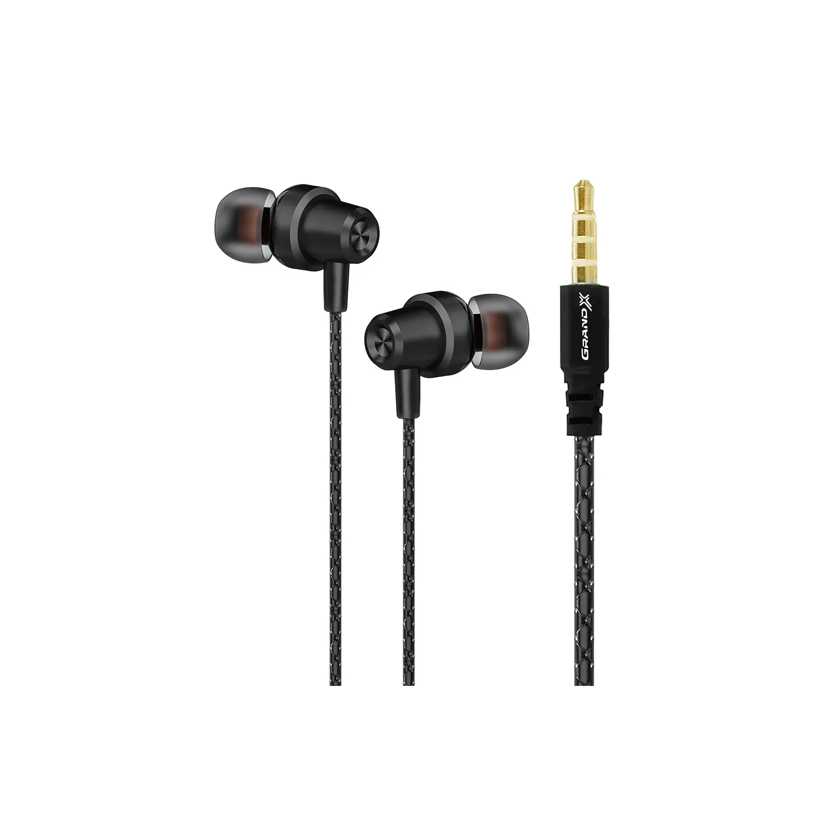 Навушники Grand-X EP-65B Black (EP-65B) (UA)