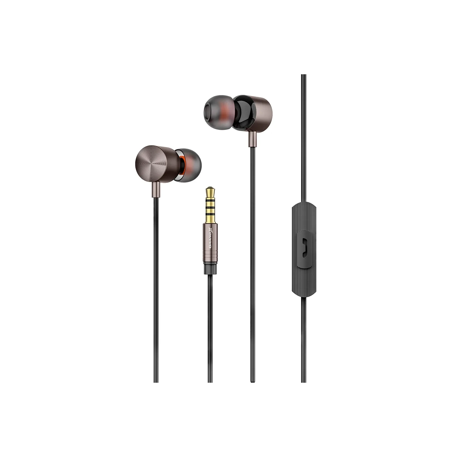 Навушники Grand-X EP-71B Black (EP-71B) (UA)