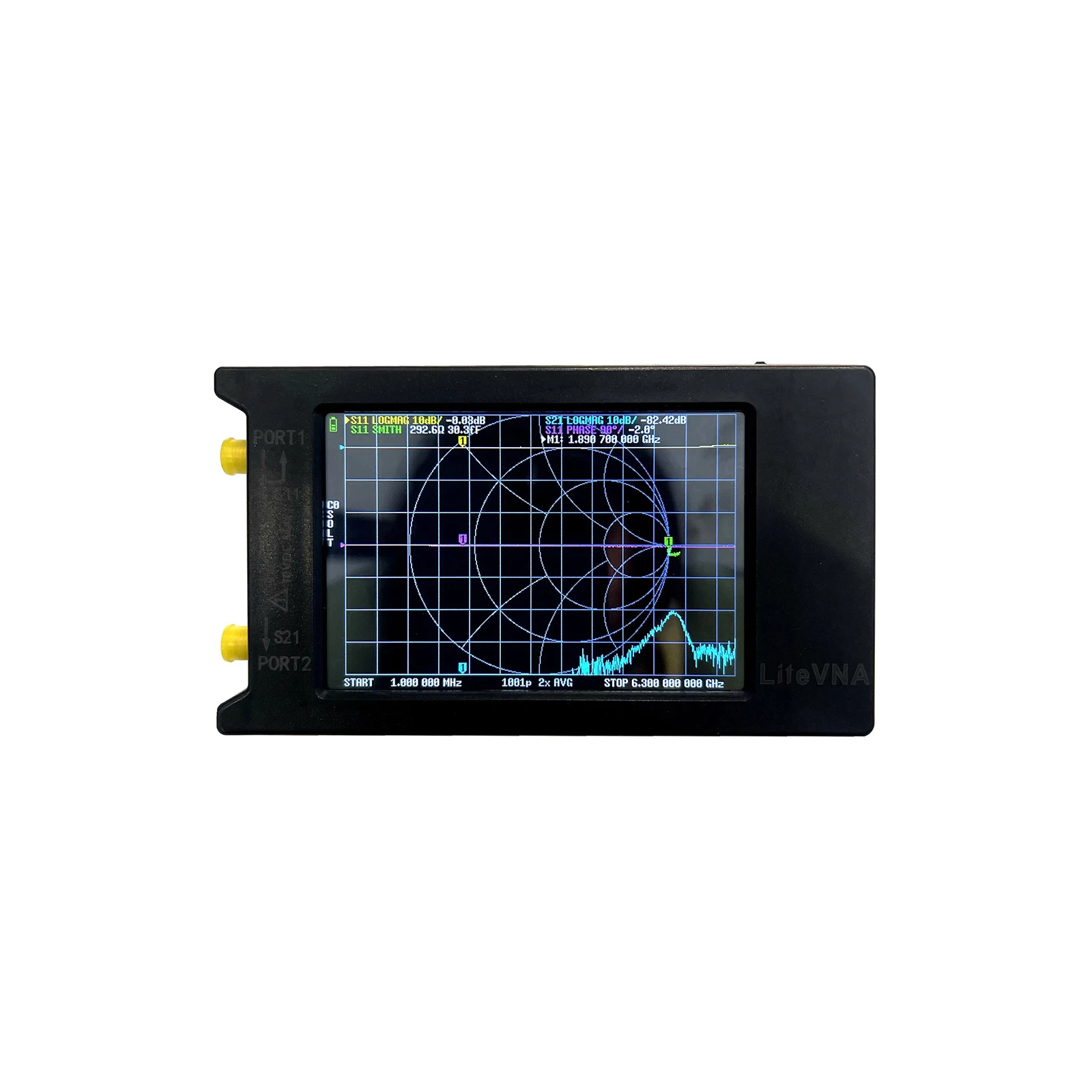 Анализатор спектра LiteVNA 50kHz 6.3GHz (HP9915.0324) (UA)