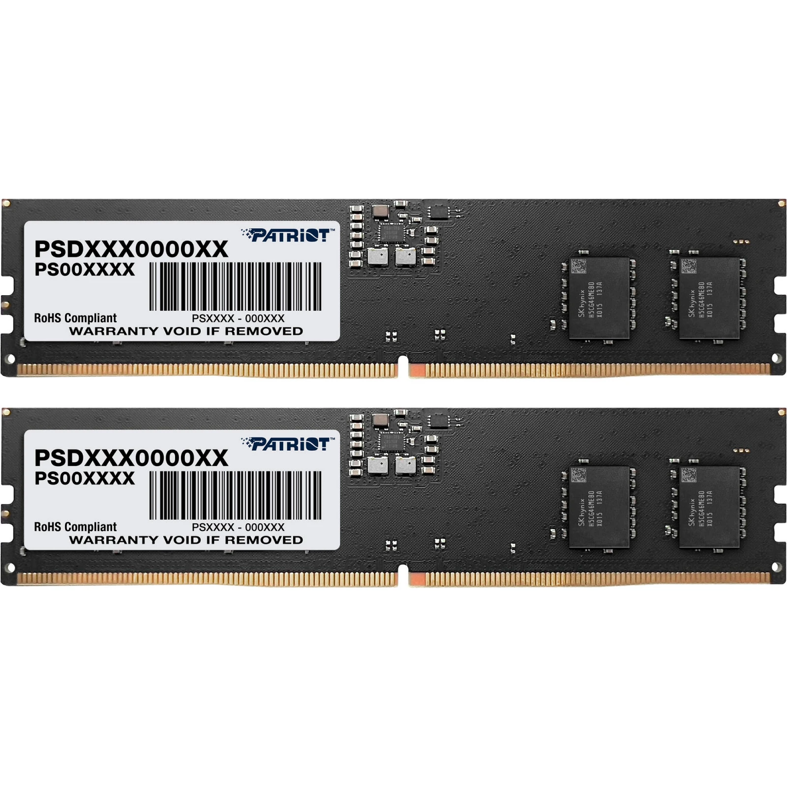 Оперативная память DDR5 32GB (2x16GB) 5600 MHz Signature Line Patriot (PSD532G5600K) (UA)