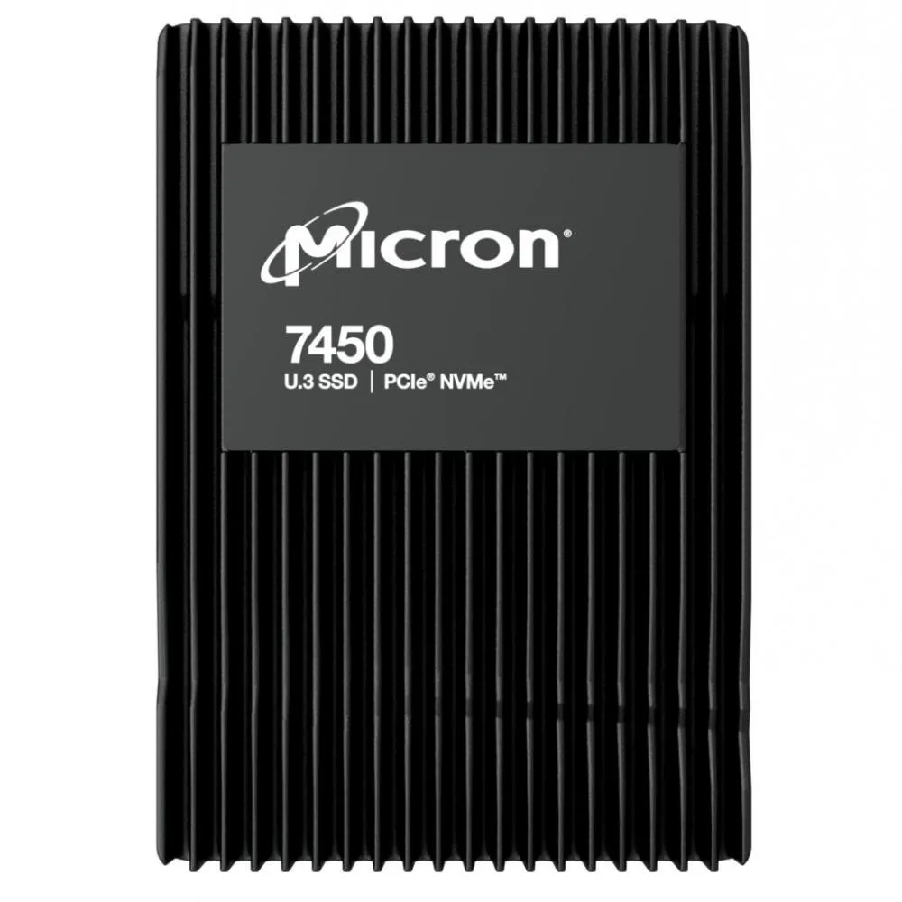 SSD диск U.3 2.5 3.84TB 7450 PRO 7mm Micron (MTFDKCB3T8TFR-1BC1ZABYYR) (UA)