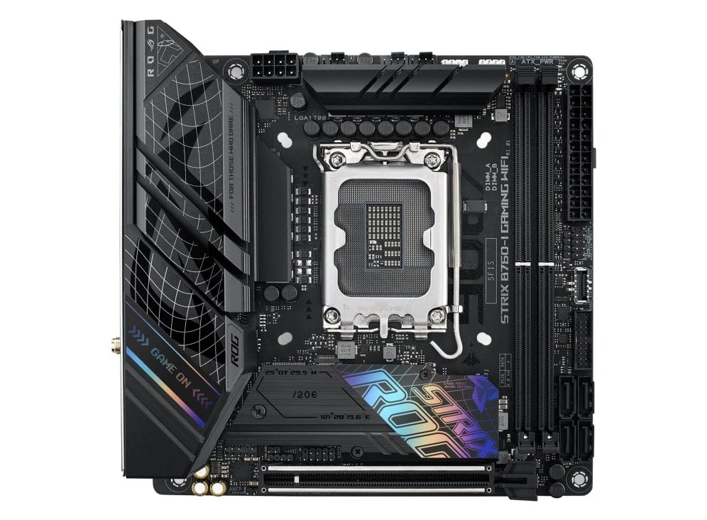 Материнська плата ASUS ROG STRIX B760-I GAMING WIFI s1700 (90MB1D90-M1EAY0) (UA)