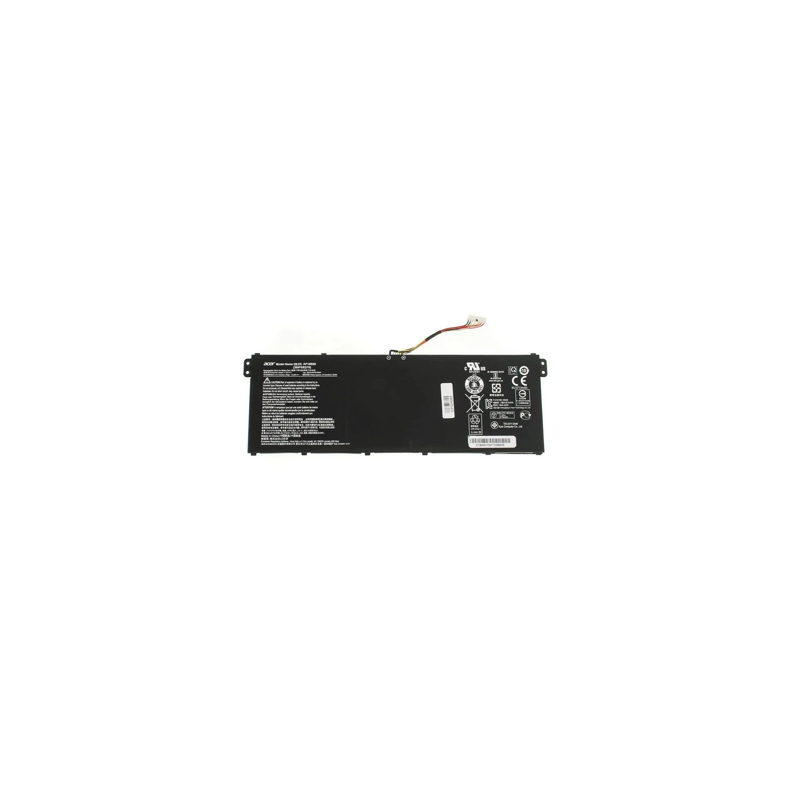 Акумулятор для ноутбука Acer AP19B8K Swift SF314-42, 3831mAh (43.08Wh), 3cell, 11.25V, Li-ion (A47784) (UA)