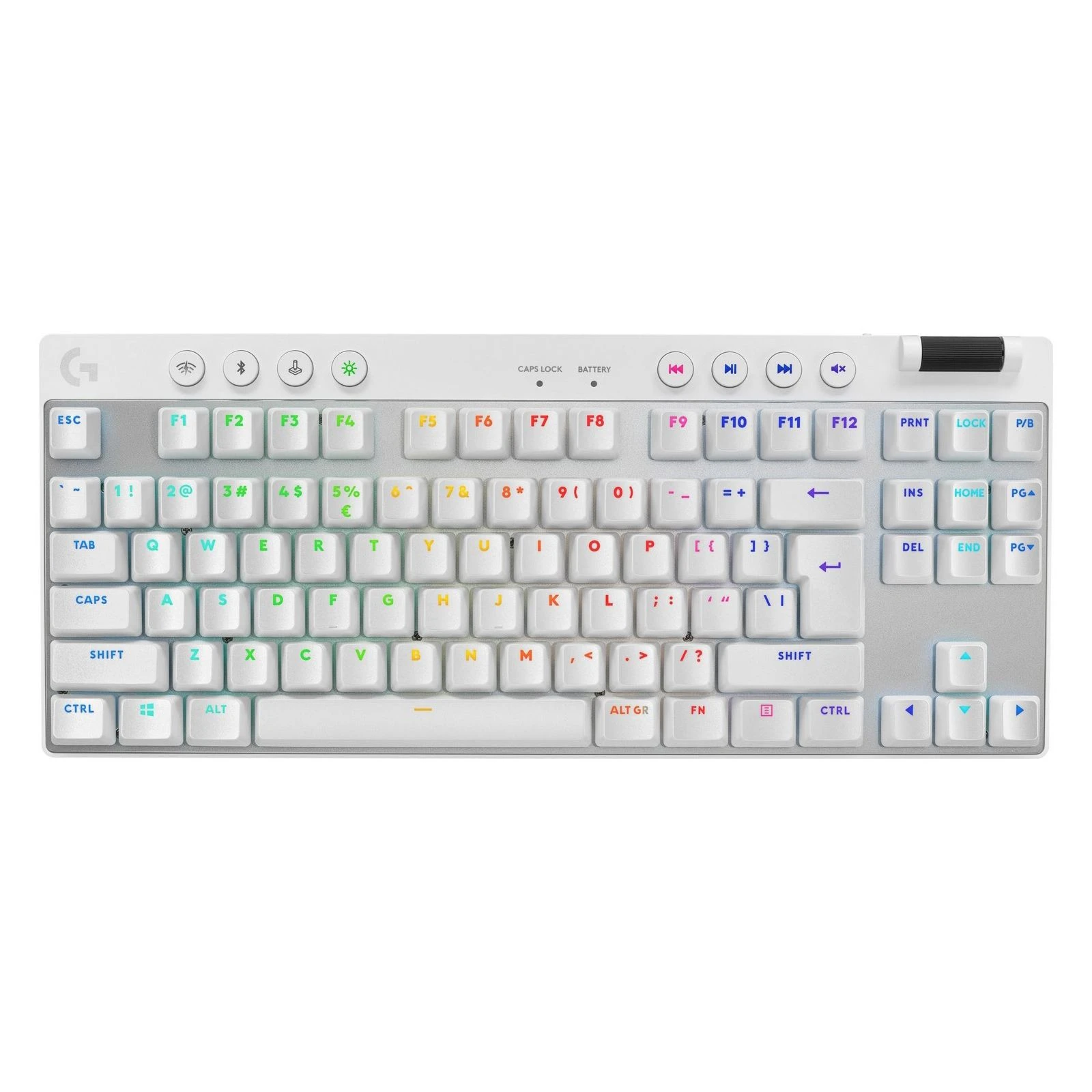 Клавіатура Logitech G PRO X TKL Lightspeed Tactile USB UA White (920-012148) (UA)
