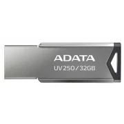 ADATA 32GB UV250 Metal Black USB 2.0 (AUV250-32G-RBK) (UA)