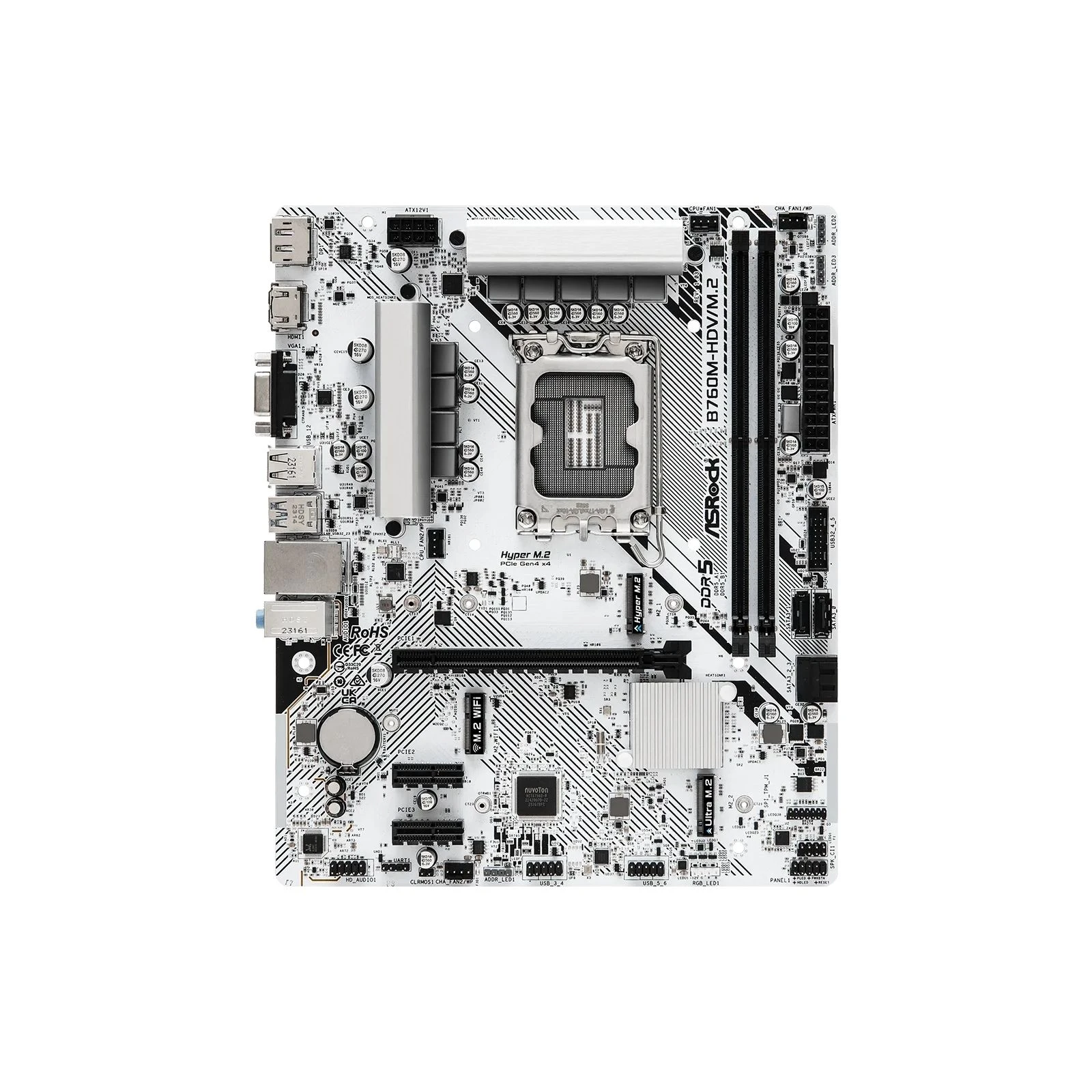 Материнська плата ASRock B760M-HDV/M.2 (UA)