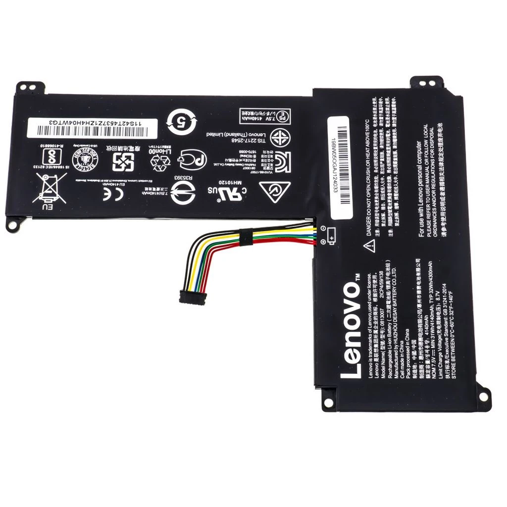 Аккумулятор для ноутбука Lenovo Chomebook 120s-14IAP5B10P23779, 4300mAh (32Wh), 4cell, 7.5V, (A47547) (UA)