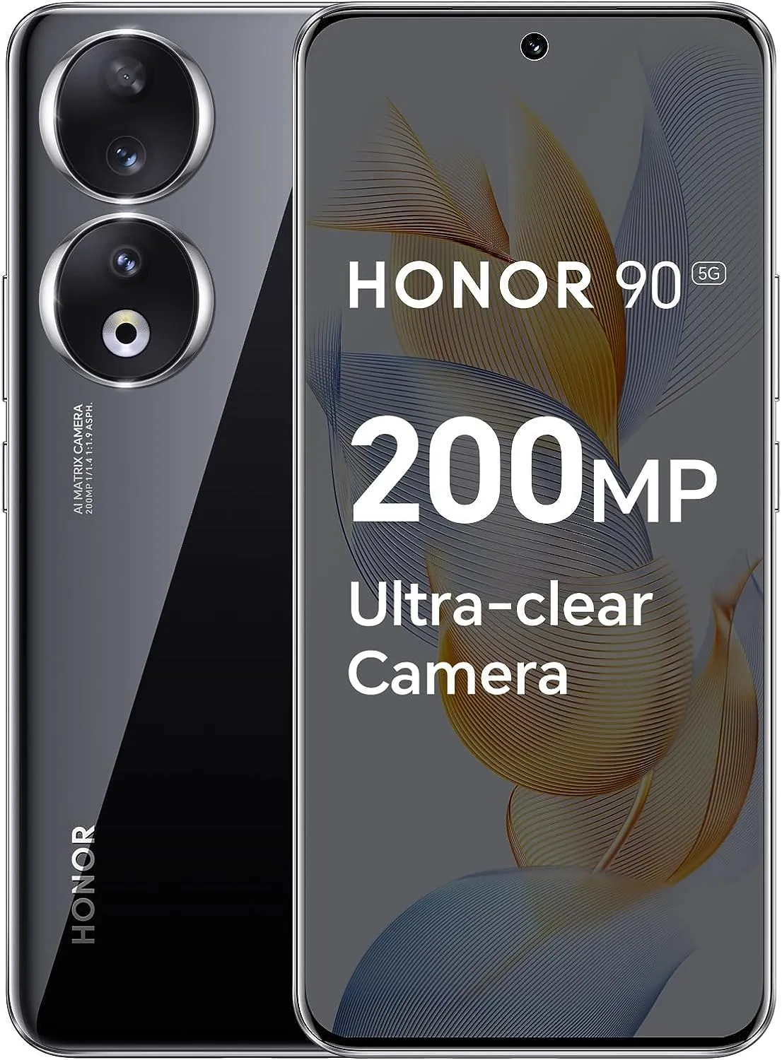 Мобільний телефон Honor 90 5G 8/256GB Black (UA)