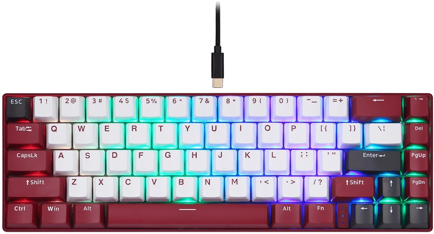 Клавіатура Motospeed BK67 Longhua Red Red (mtbk67rmr)