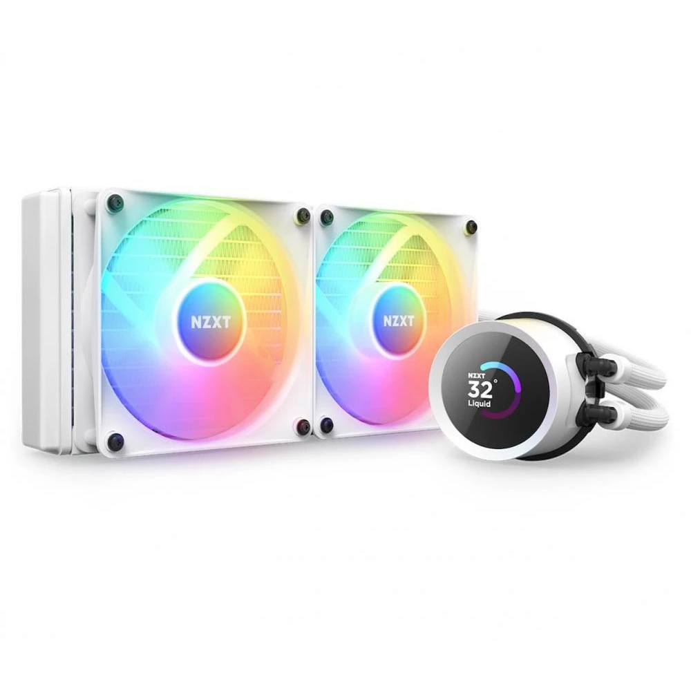 Водяне охолодження NZXT Kraken 280 RGB White (RL-KR280-W1) (UA)