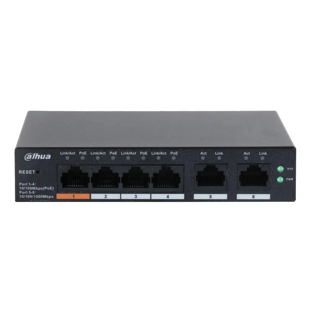 Коммутатор Dahua DH-CS4006-4ET-60 (UA)