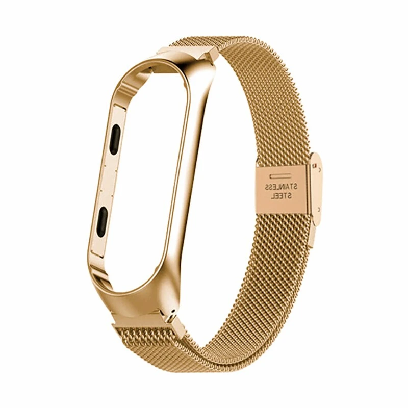 Ремешок BeCover Metal для Xiaomi Mi Smart Band 8 Gold (709359)