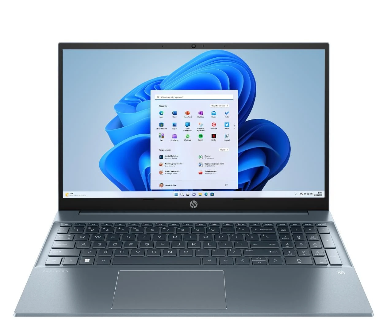 Ноутбук HP Pavilion 15 i5-1335U/32GB/1TB/Win11 Fog Blue (15-eg3304nw (A01FQEA))