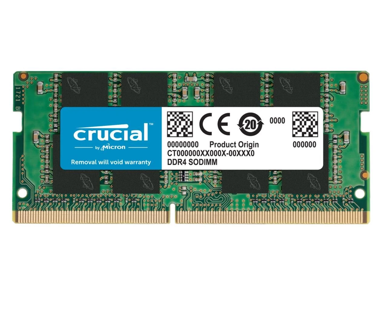 Оперативна пам'ять Crucial 32GB (1x32GB) 3200MHz (CT32G4SFD832A) EU